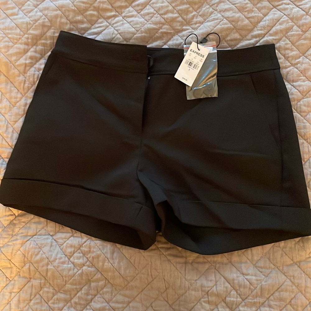 Express black shorts